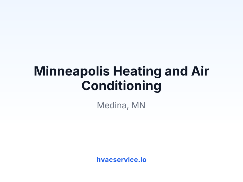 Minneapolis Heating and Air Conditioning