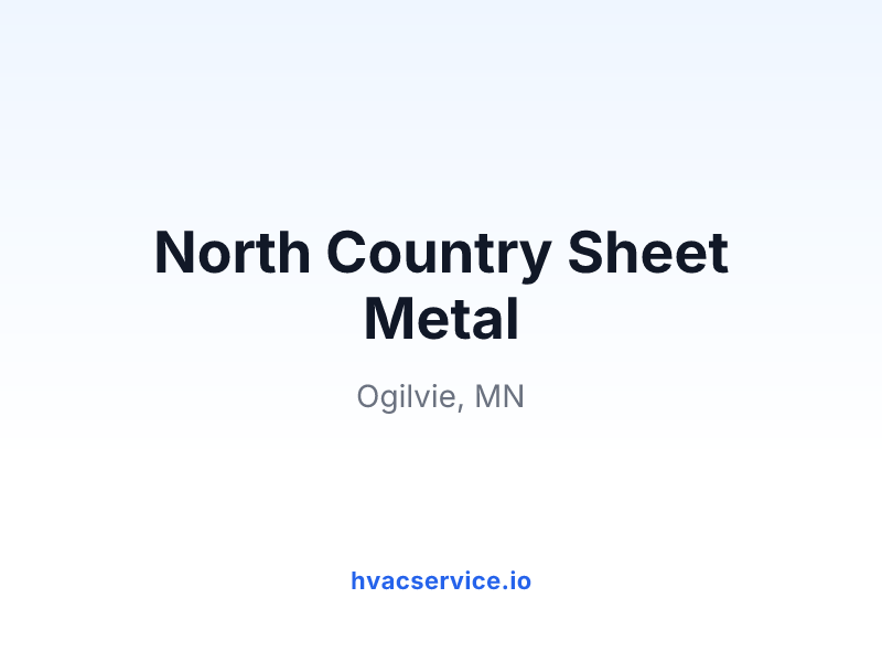 North Country Sheet Metal