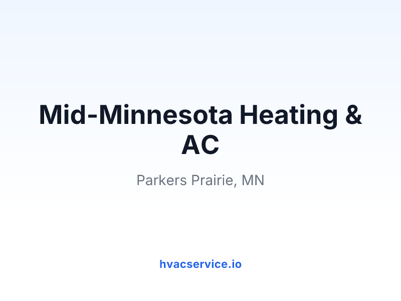 Mid-Minnesota Heating & AC