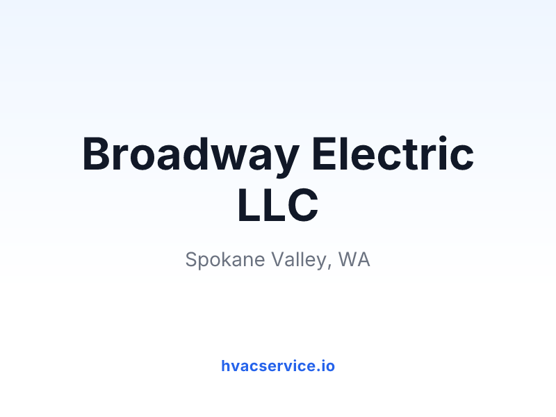 Broadway Electric LLC