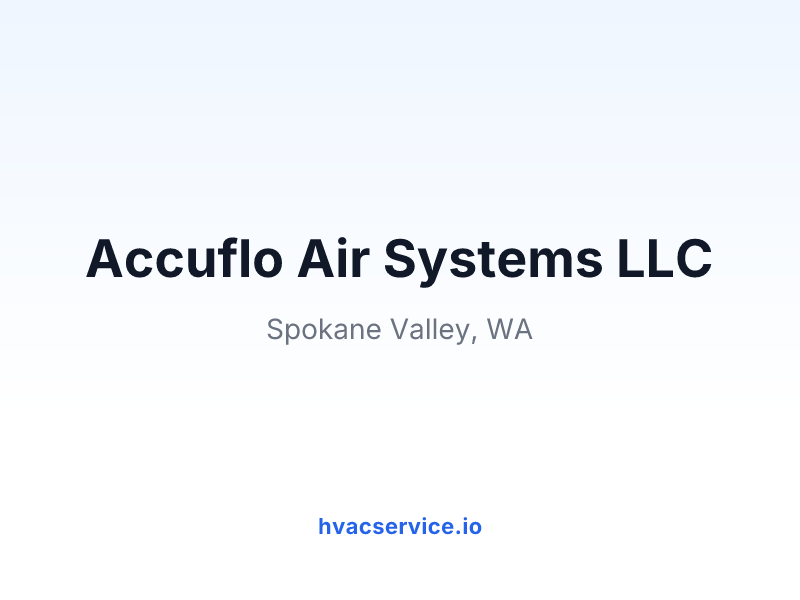 Accuflo Air Systems LLC