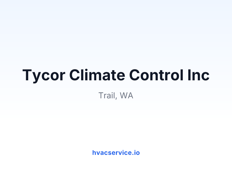 Tycor Climate Control Inc
