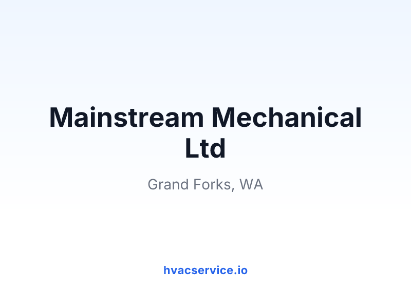 Mainstream Mechanical Ltd