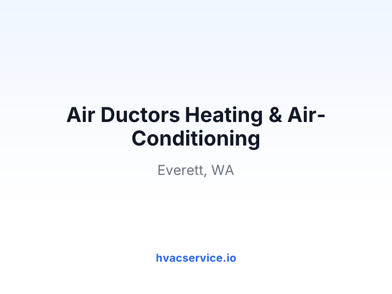 Air Ductors Heating & Air-Conditioning