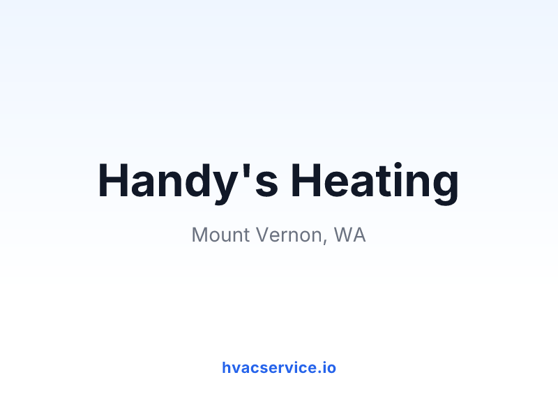 Handy's Heating