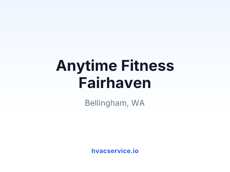 Anytime Fitness Fairhaven