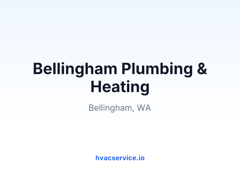 Bellingham Plumbing & Heating
