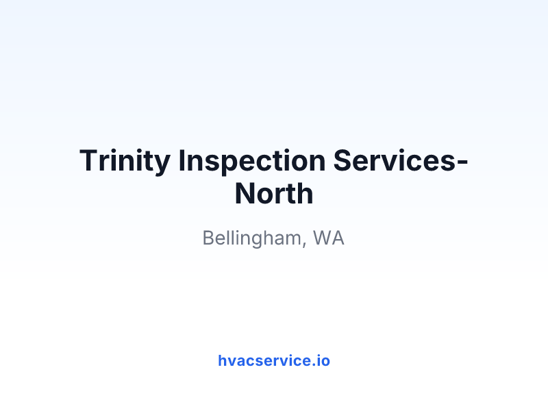 Trinity Inspection Services- North