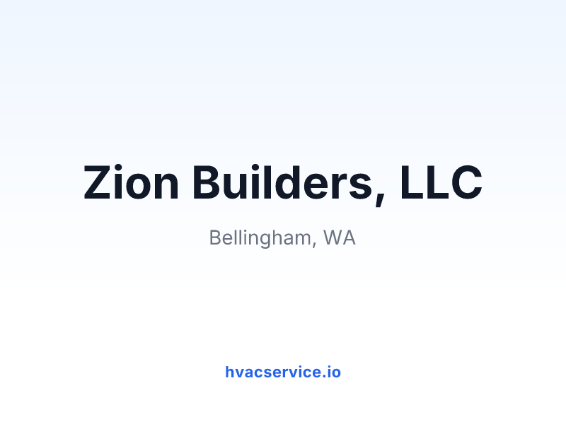 Zion Builders, LLC