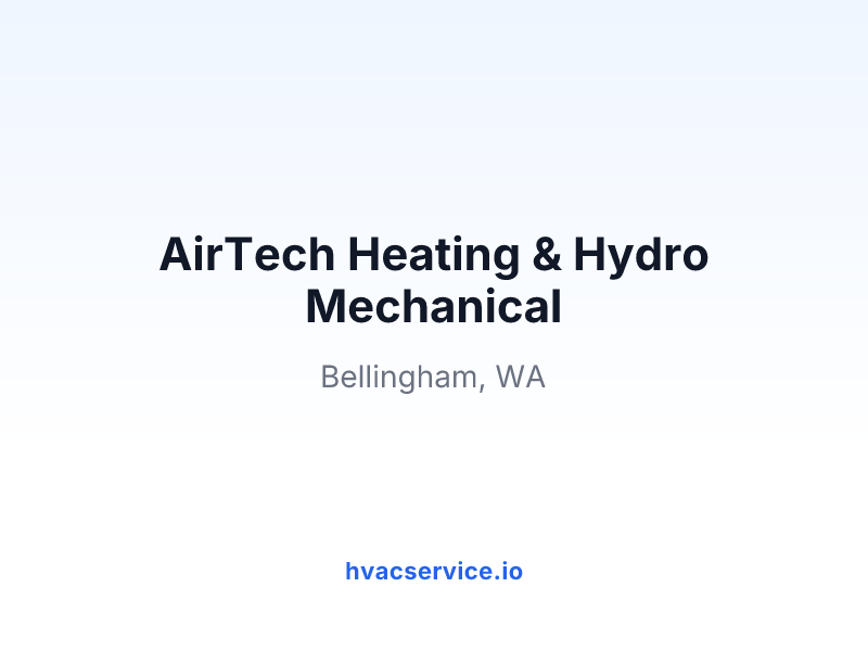 AirTech Heating & Hydro Mechanical