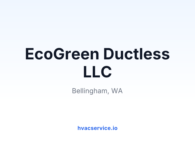 EcoGreen Ductless LLC