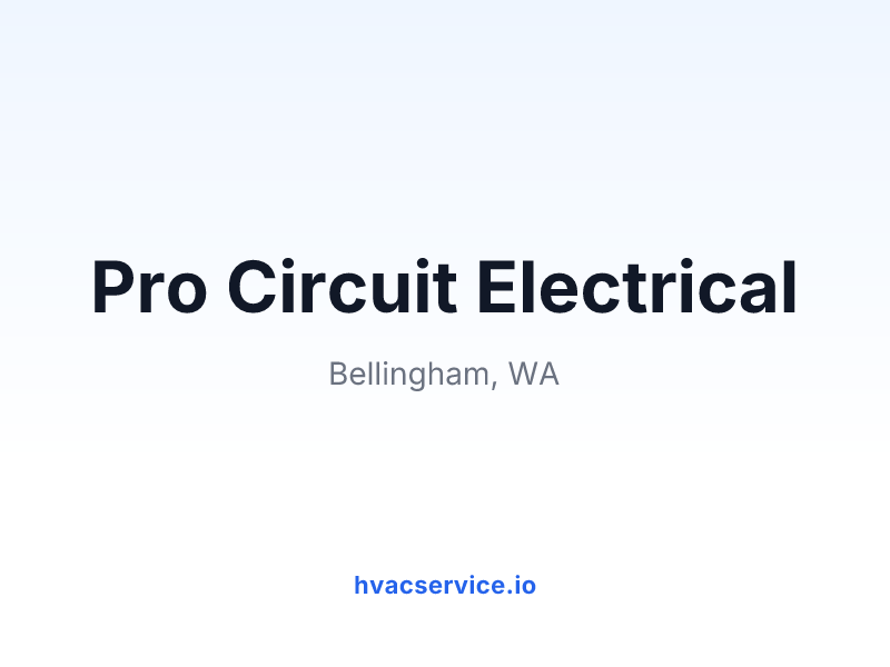 Pro Circuit Electrical