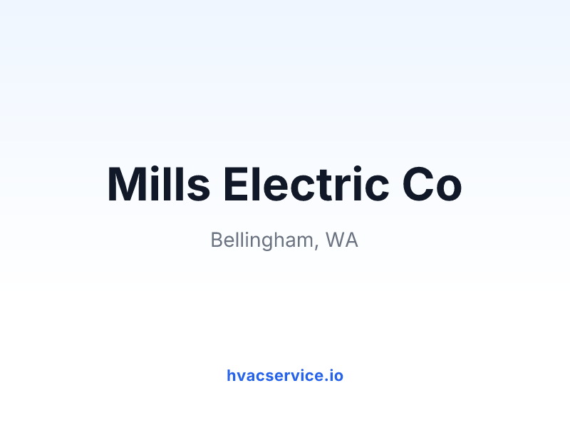 Mills Electric Co