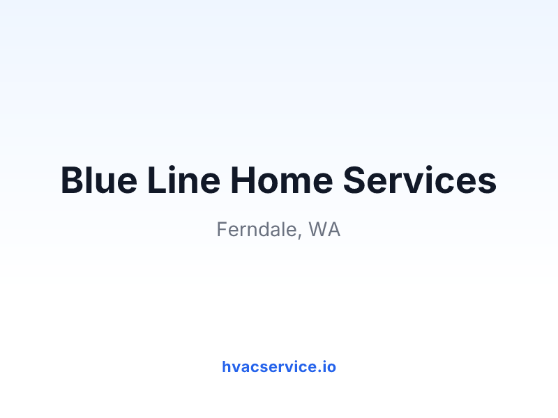 Blue Line Home Services