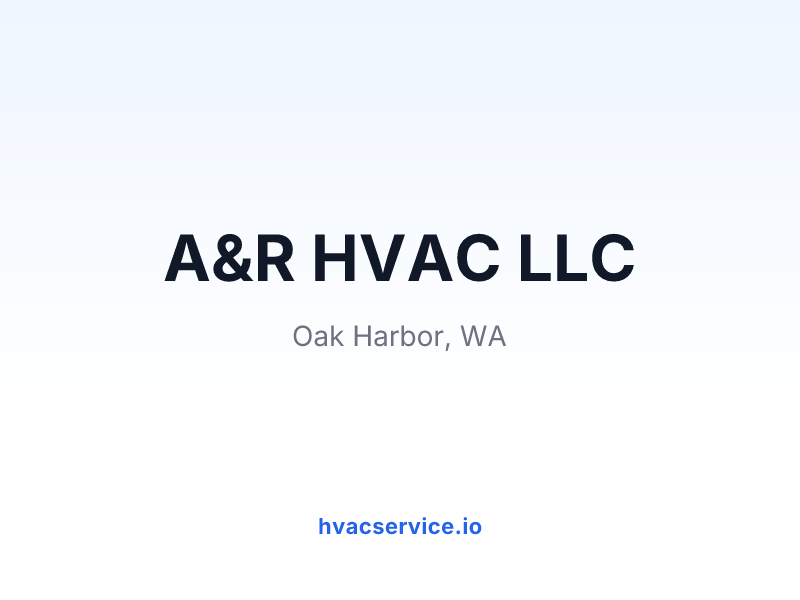 A&R HVAC LLC
