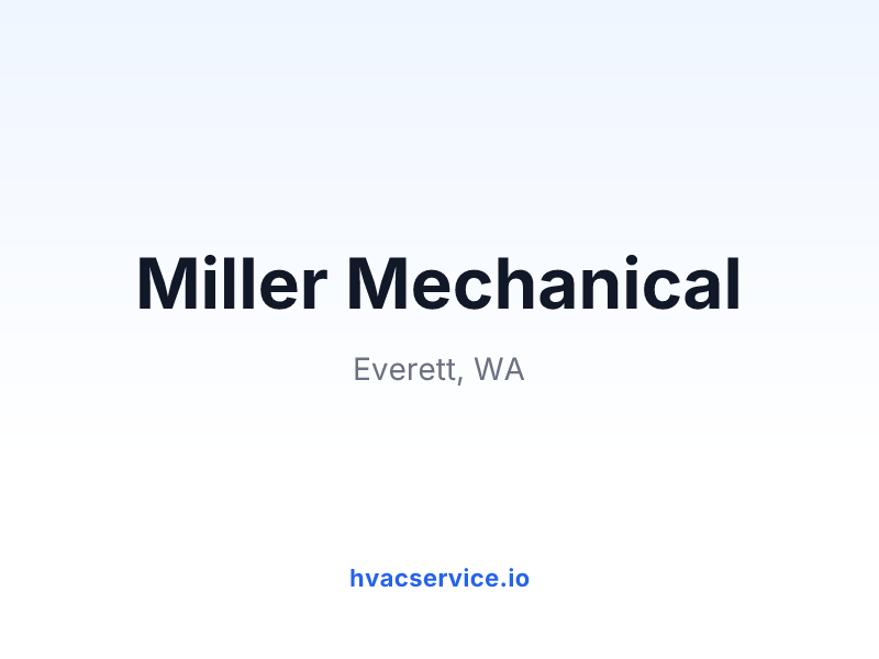 Miller Mechanical