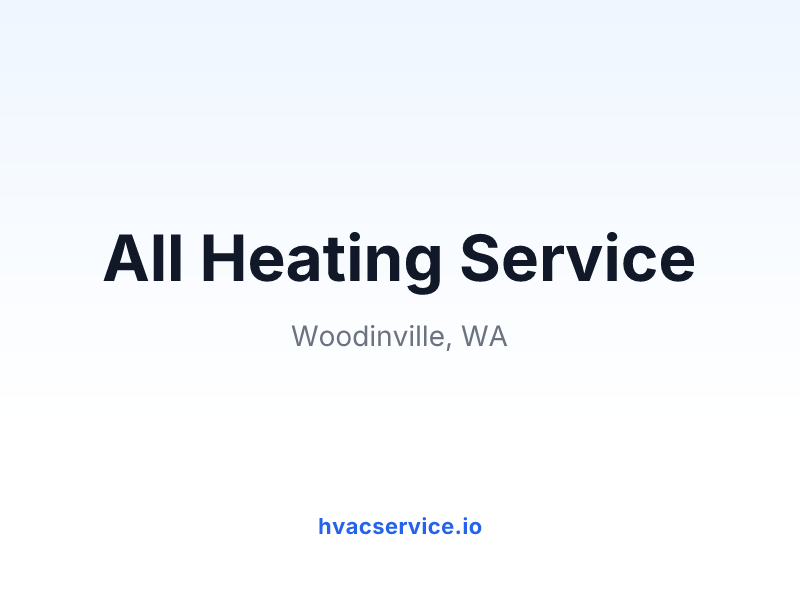 All Heating Service