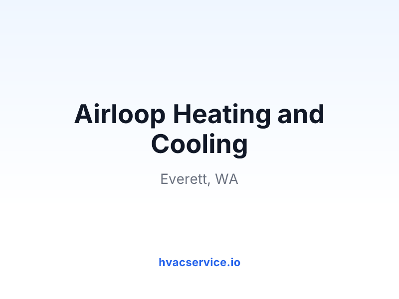 Airloop Heating and Cooling