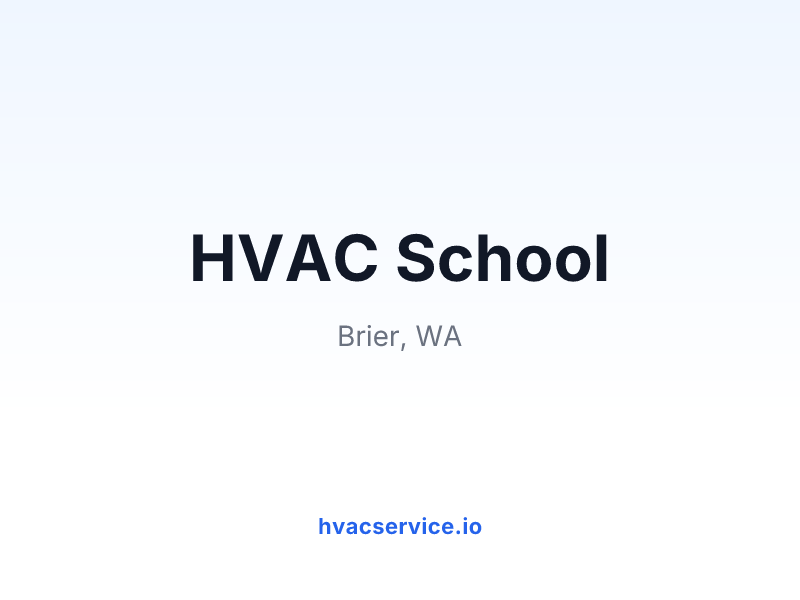 HVAC School