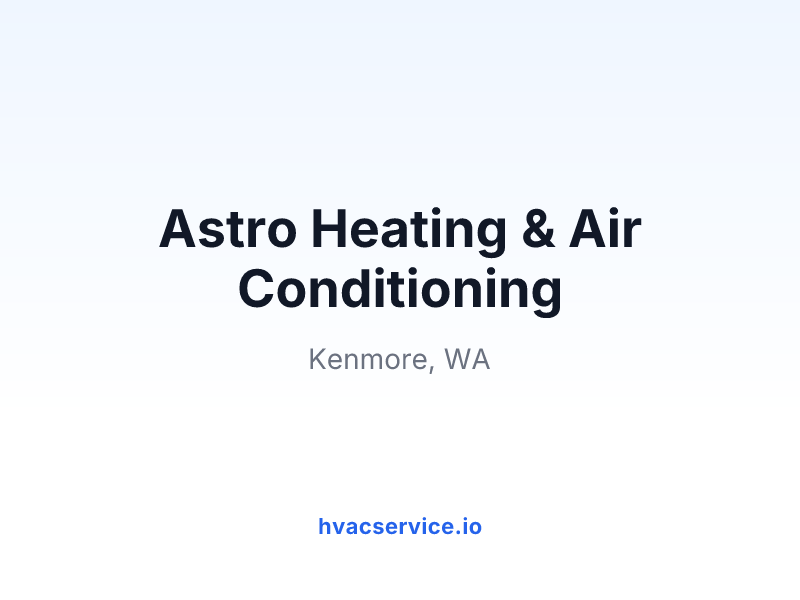 Astro Heating & Air Conditioning