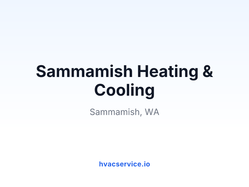 Sammamish Heating & Cooling