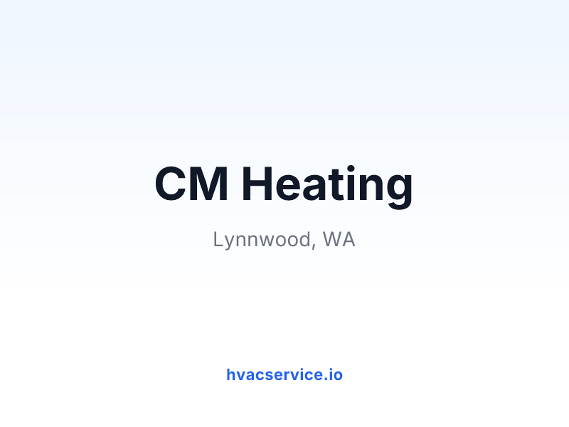 CM Heating