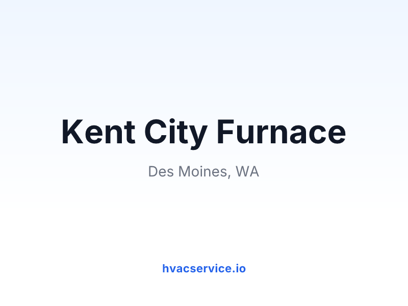 Kent City Furnace