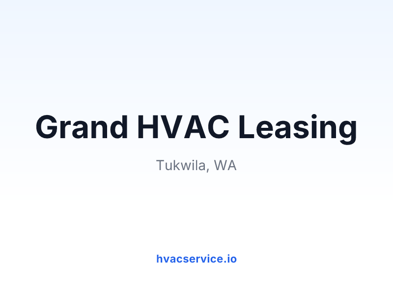 Grand HVAC Leasing