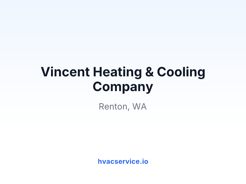 Vincent Heating & Cooling Company
