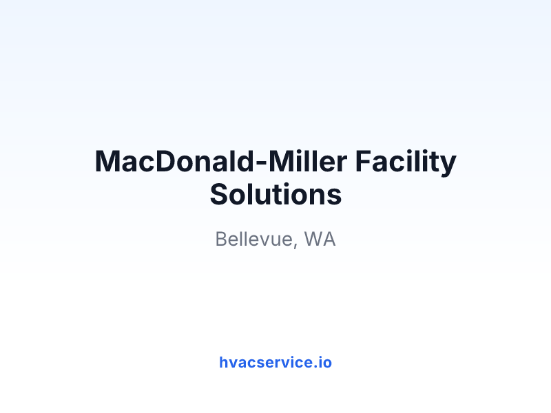 MacDonald-Miller Facility Solutions