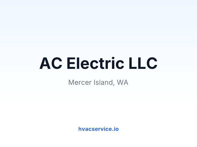 AC Electric LLC