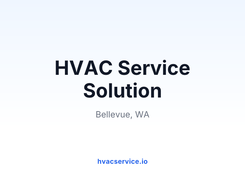HVAC Service Solution