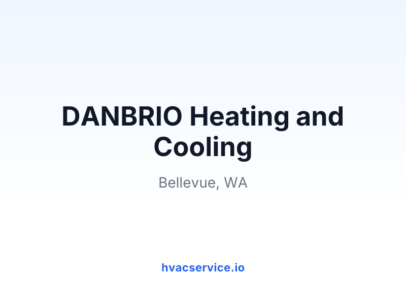 DANBRIO Heating and Cooling