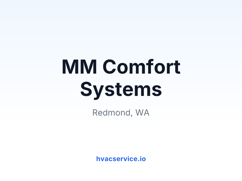 MM Comfort Systems