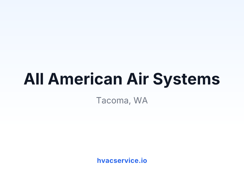 All American Air Systems