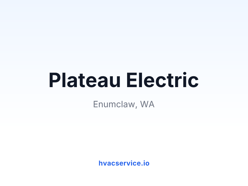 Plateau Electric