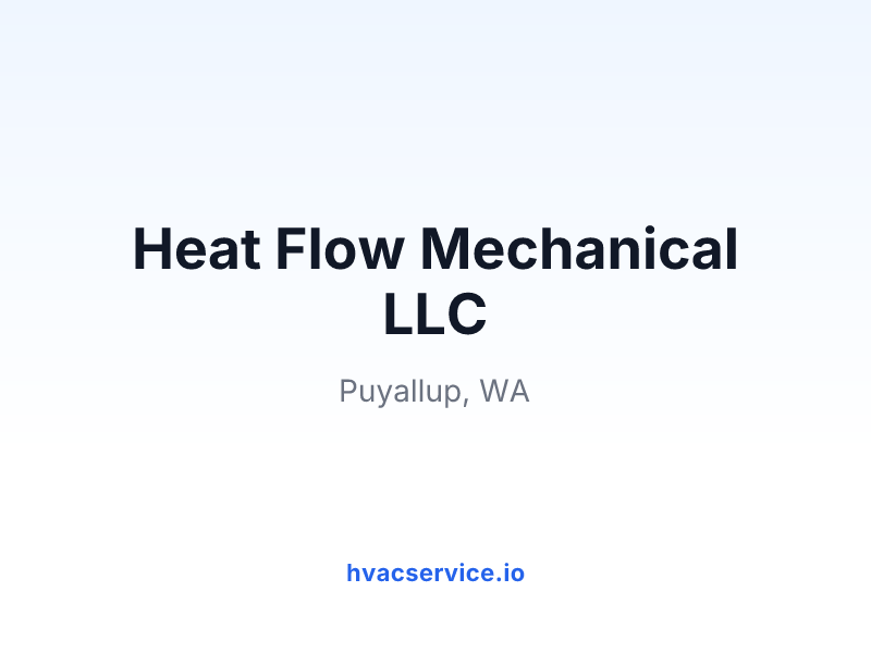 Heat Flow Mechanical LLC