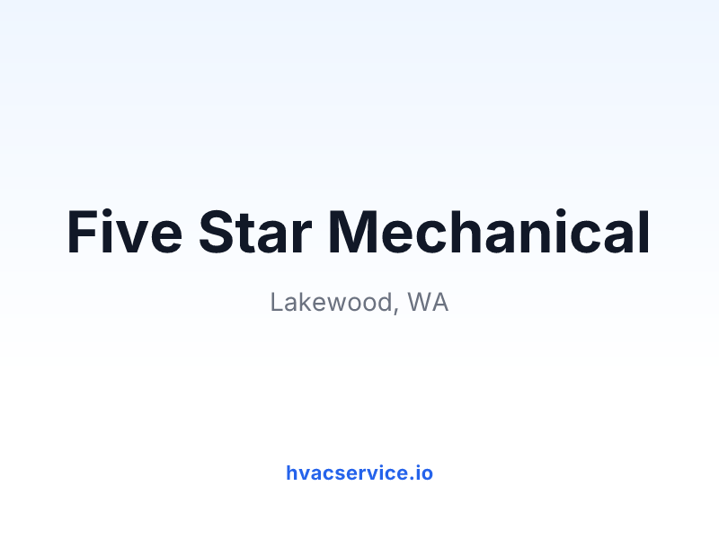 Five Star Mechanical