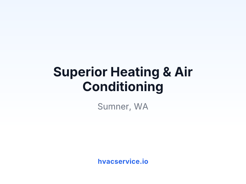 Superior Heating & Air Conditioning