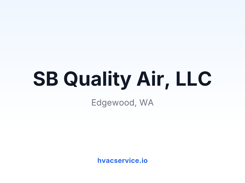 SB Quality Air, LLC
