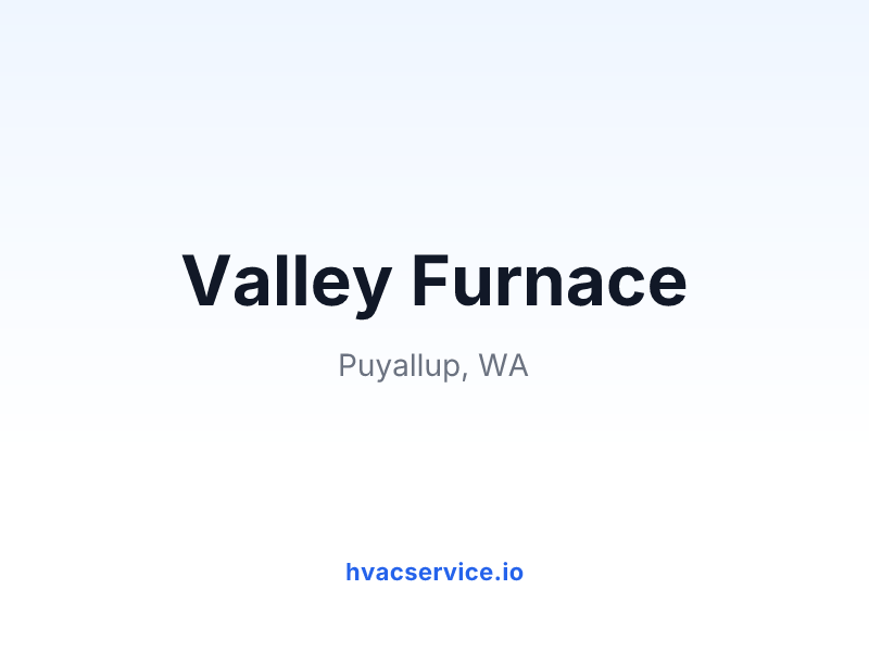 Valley Furnace