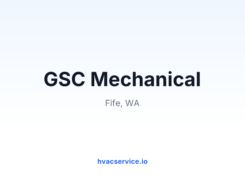GSC Mechanical