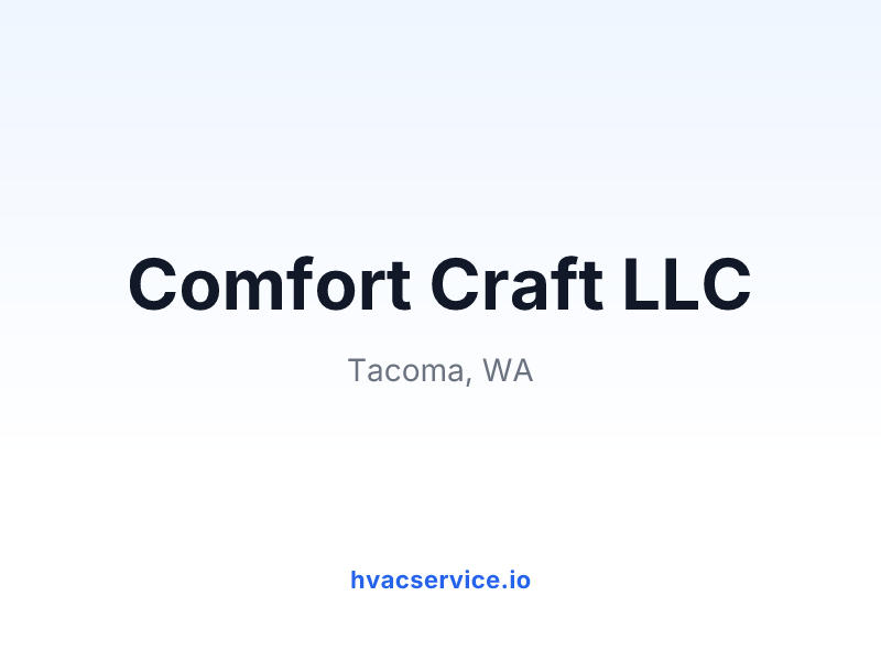 Comfort Craft LLC