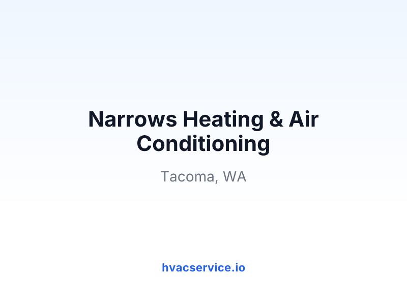 Narrows Heating & Air Conditioning