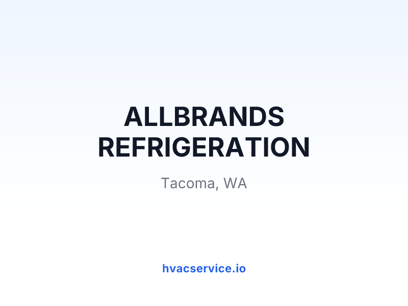 ALLBRANDS REFRIGERATION