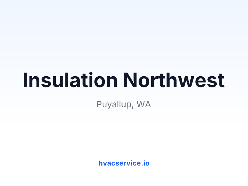 Insulation Northwest