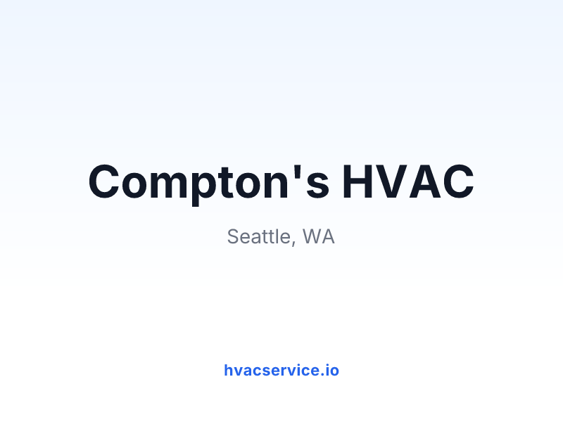 Compton's HVAC