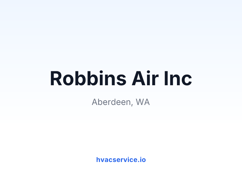 Robbins Air Inc