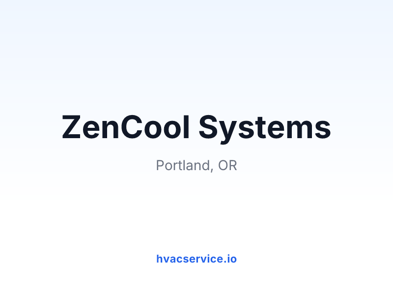 ZenCool Systems