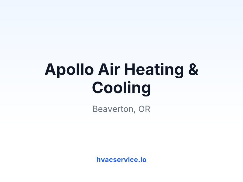 Apollo Air Heating & Cooling